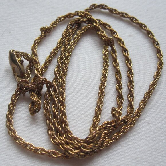 nice 24" Gold Rope Chain - Picture 3 of 3